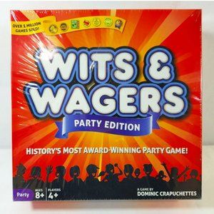 Wits & Wagers Game Party Edition Brand new and Sealed Award Winning 4+ Players